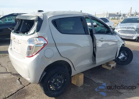 2019 Chevrolet Spark Ls Cvt из США, поврежденный, VIN KL8CB6SA3KC804657